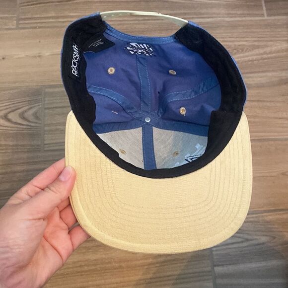 Rocksmith ninjas blue yellow snapback hat - Picture 5 of 7